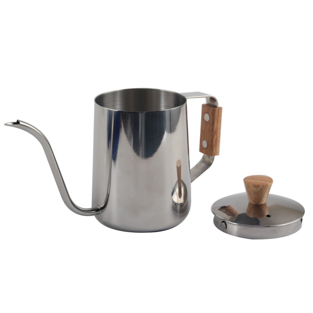 600ml Stainless Steel Coffee Kettle — 6