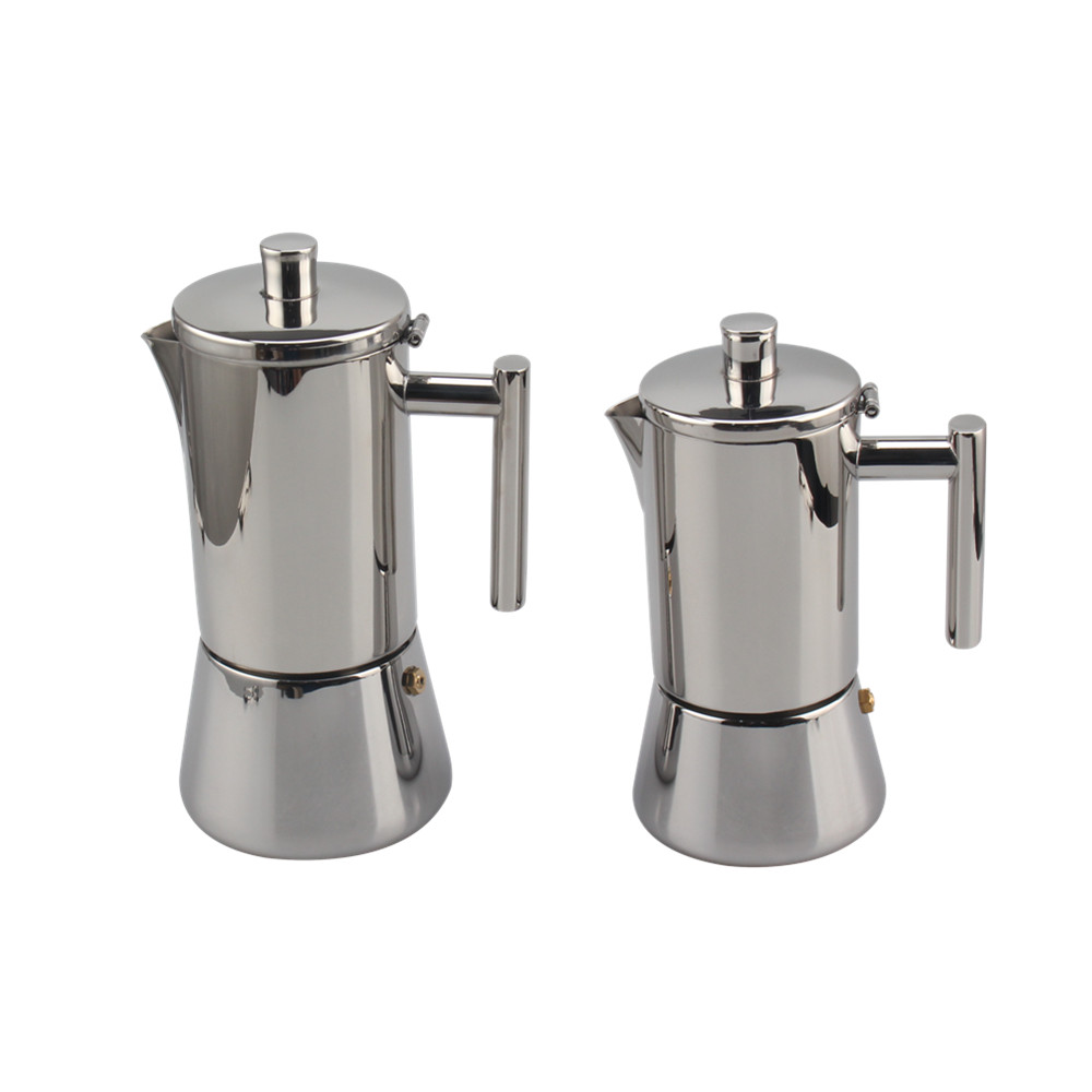 Stovetop Espresso Maker Stainless Steel Italian Coffee Maker — product information