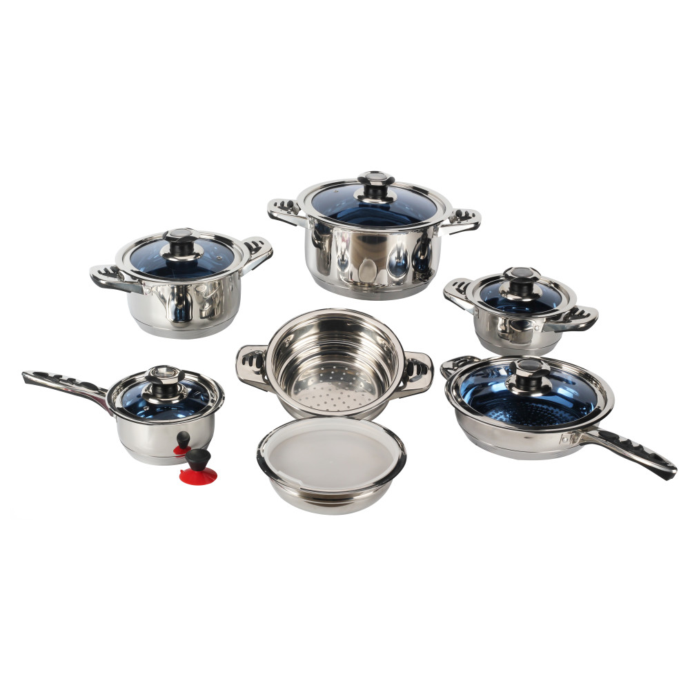 Non-Stick Stainless Steel Cookware Set — product information