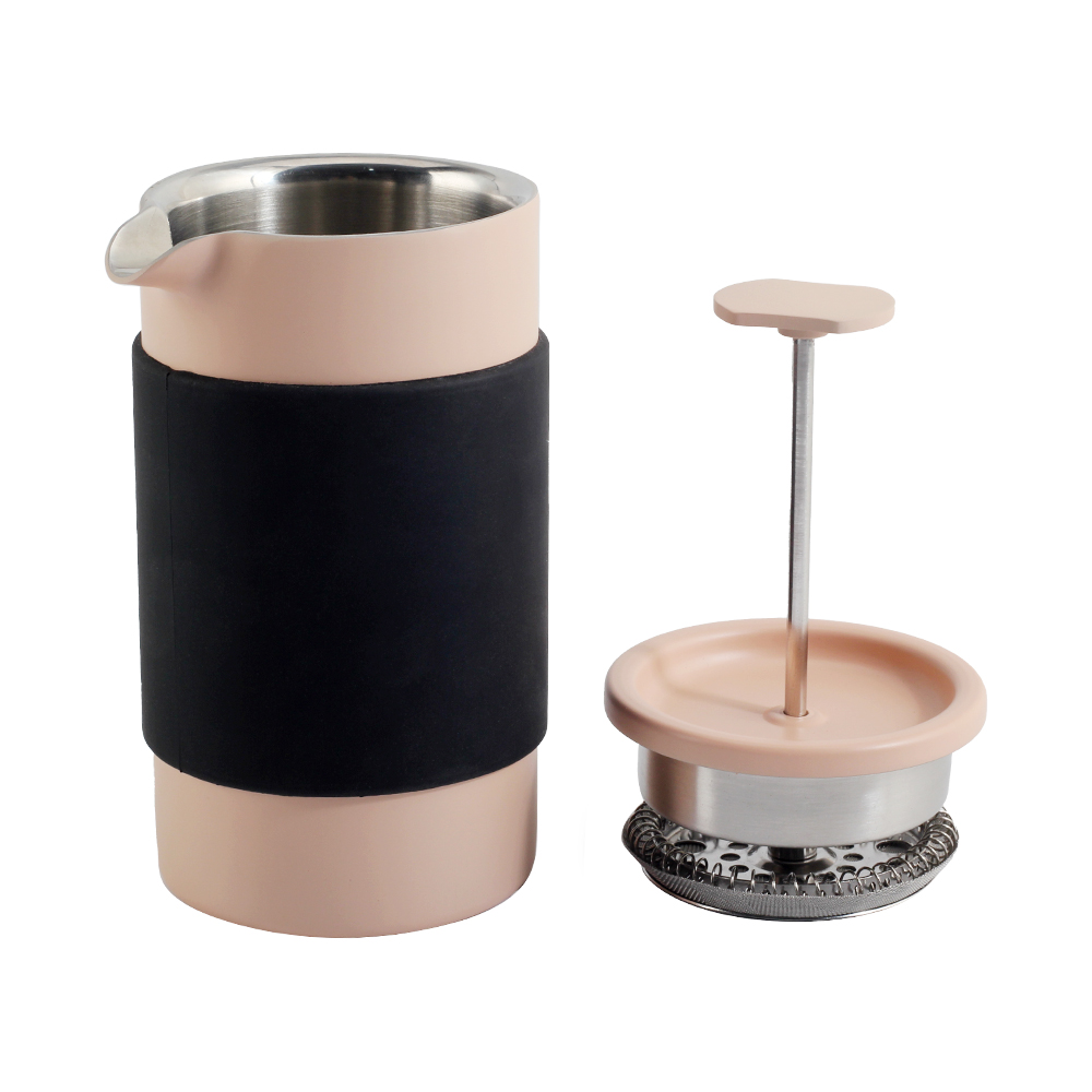 Portable Stainless Steel Coffee Press — product information
