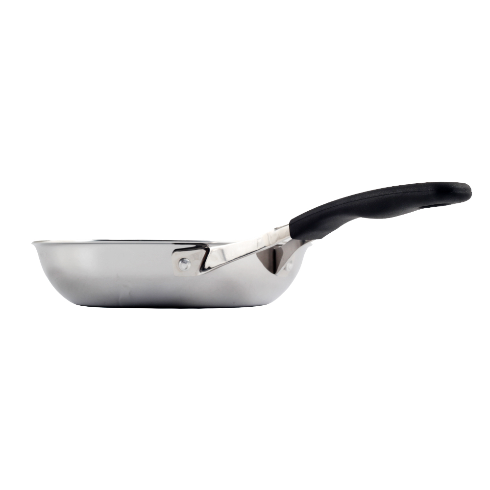24cm Triply Stainless Steel Frying Pan — 2