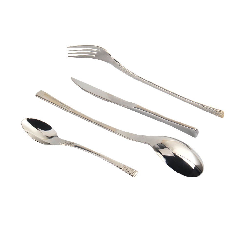Stainless Steel Tableware Cutlery Set for Home Restaurant Party  Include Forks Spoons Knives, Mirror Polished Tableware Set — 7