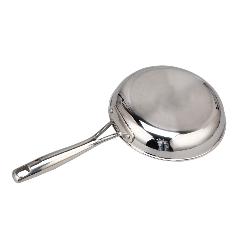 Triply Stainless Steel Frying Pan — product information