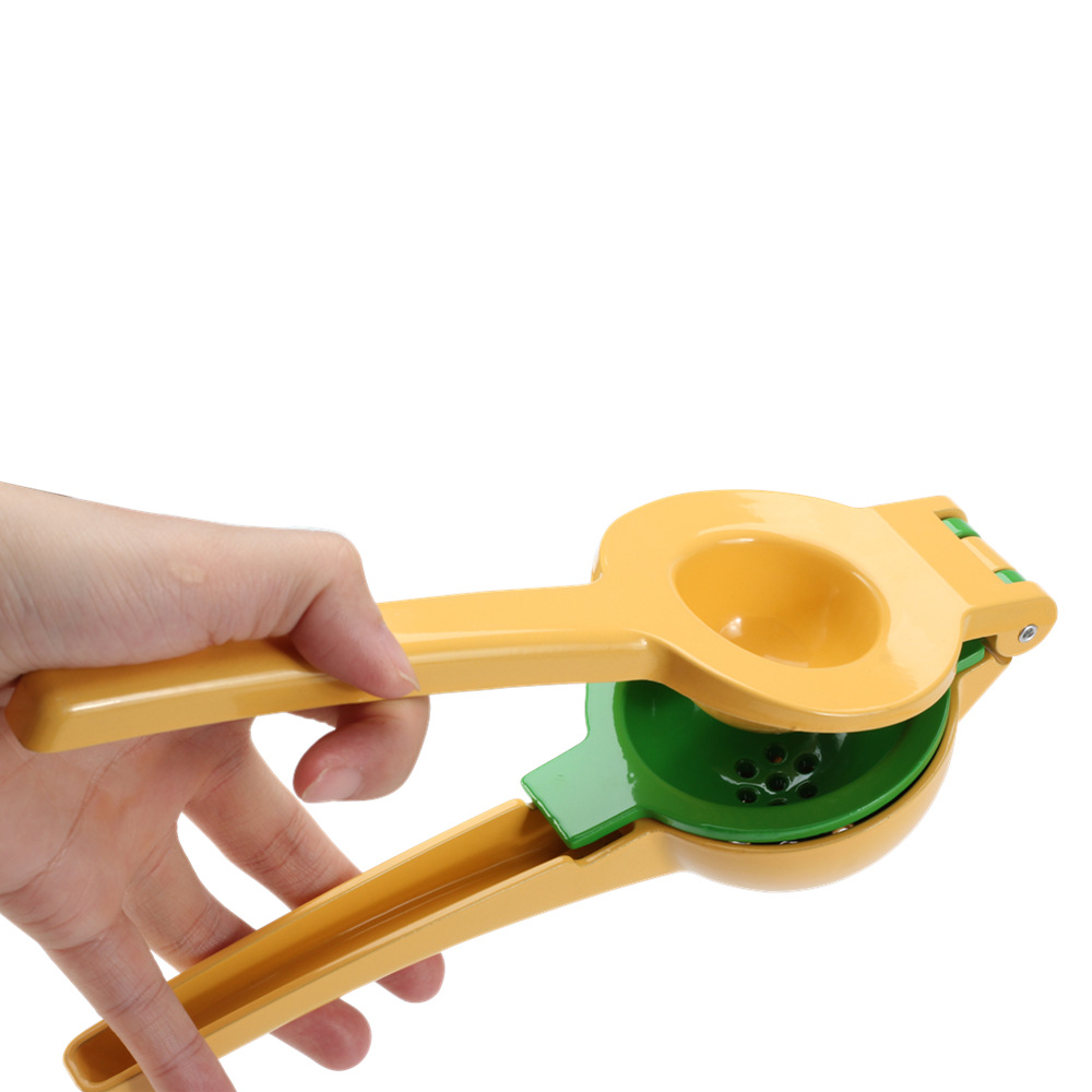 Colorful Aluminum Alloy Manual Lemon Press, Extracts Every Last Drop — product information