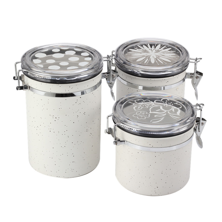 Coffee Canister With Clear Lid, Help You Know What Is Inside — product information