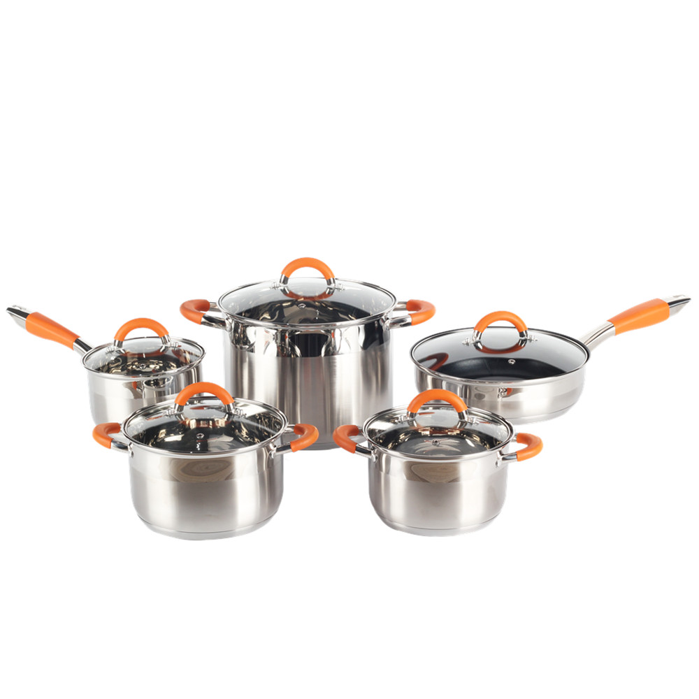 10pcs Non-Stick Cookware Set — 2