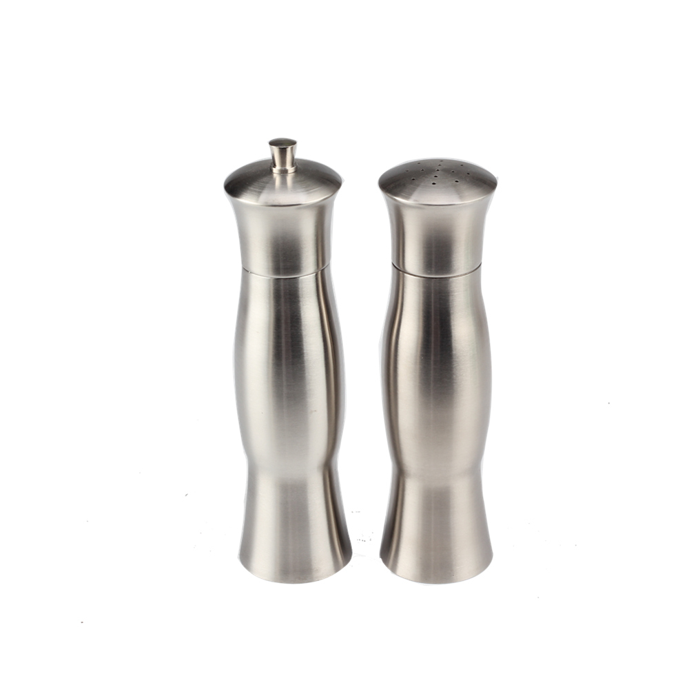 Refillable Empty Spice Bottle Dispensers, Salt Pepper Shakers Set
