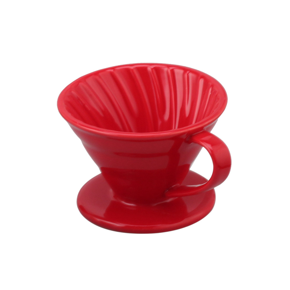 Pour Over Coffee Maker Set, Premium Ceramic Dripper — 5