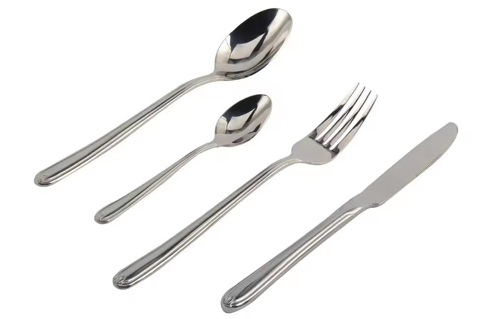 Stainless Steel Flatware Sets — 6