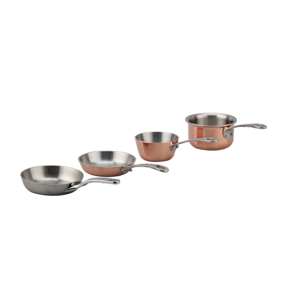 Tri-Ply Stainless Steel Mini Sauce Pan And Pot — 2