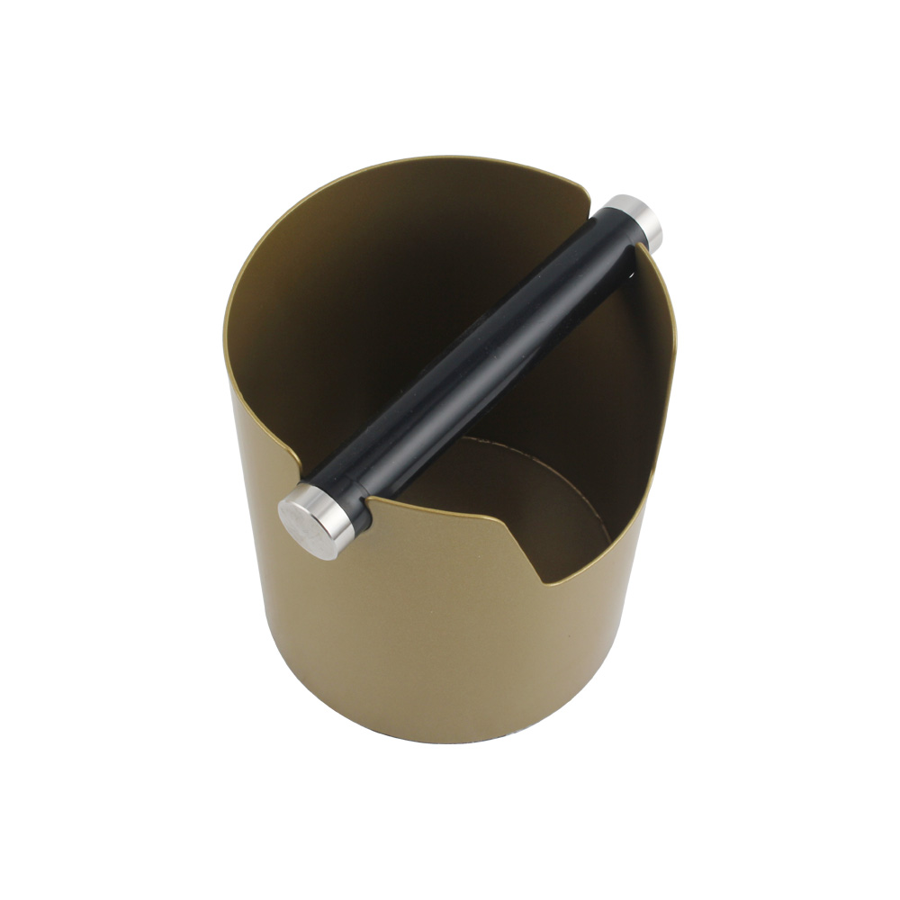 Espresso Knock Box Non Slip Coffee Ground Knock Box With Rubber Ring — product information