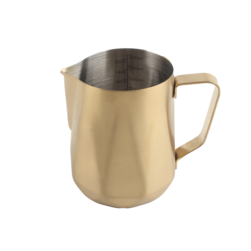 Premium Stainless Steel Coffee Milk Jug - Perfect for Barista-Style Frothing — product information
