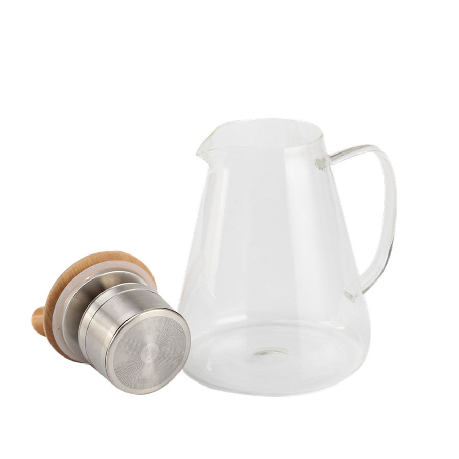 Glass Teapot With Infuser, Teapot for Stovetop Safe for Blooming Tea — product information