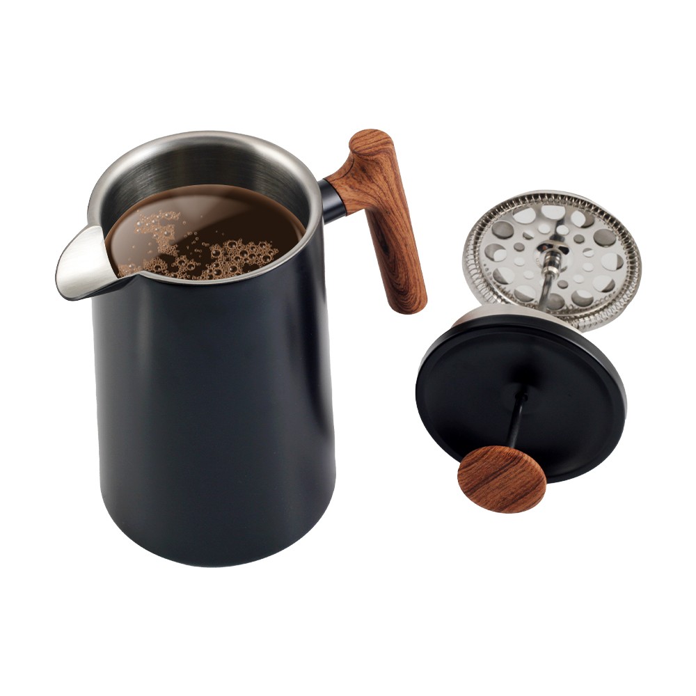 34oz Stainless Steel Double Wall Cofee Maker — product information
