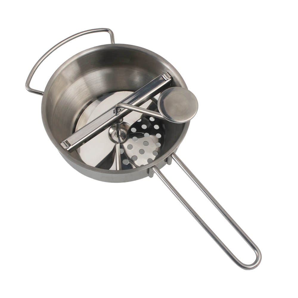 Stainless Steel Home Vegetable Mill Food Strainer With Different Slices — 2