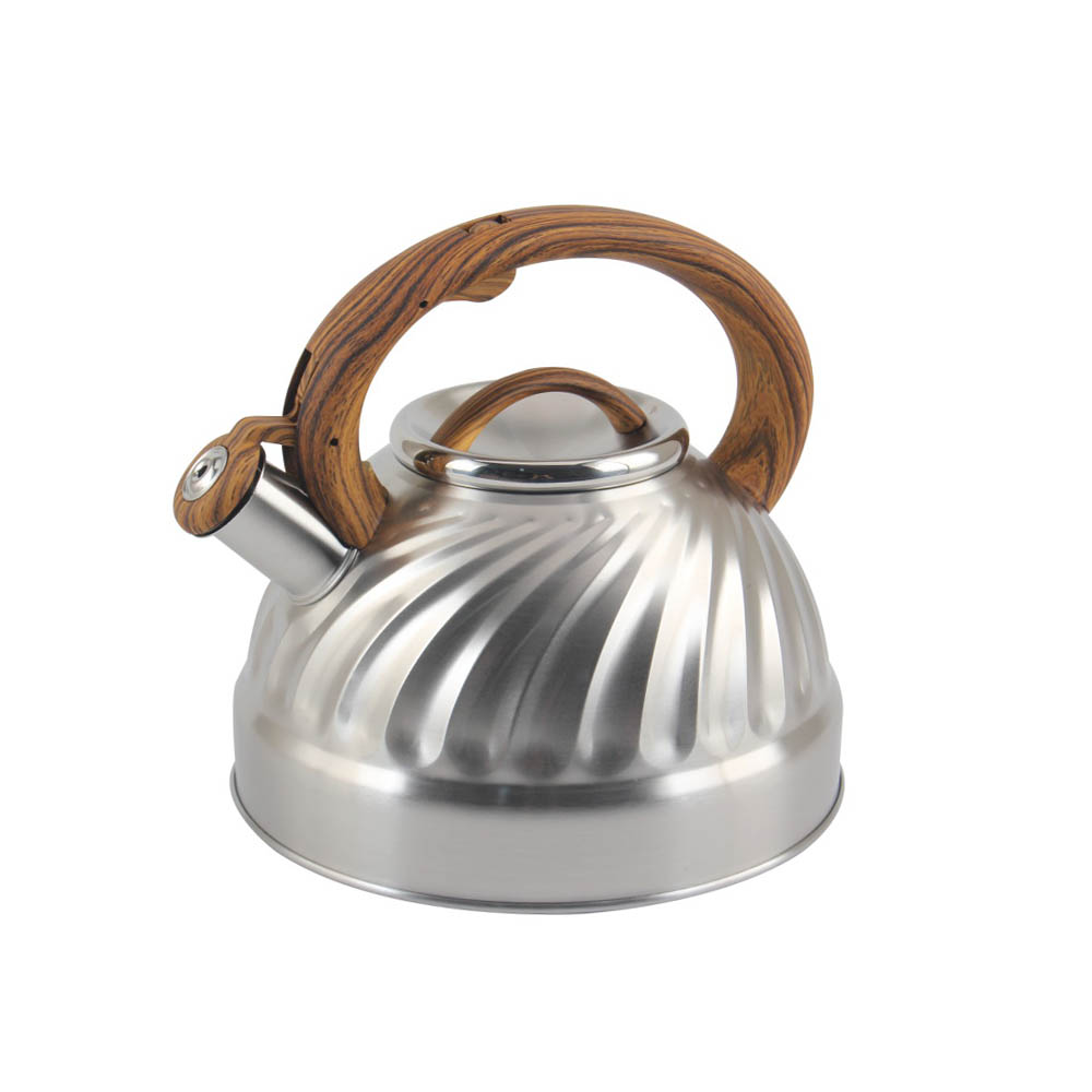 Tea Kettle With Wooden Handle — product information