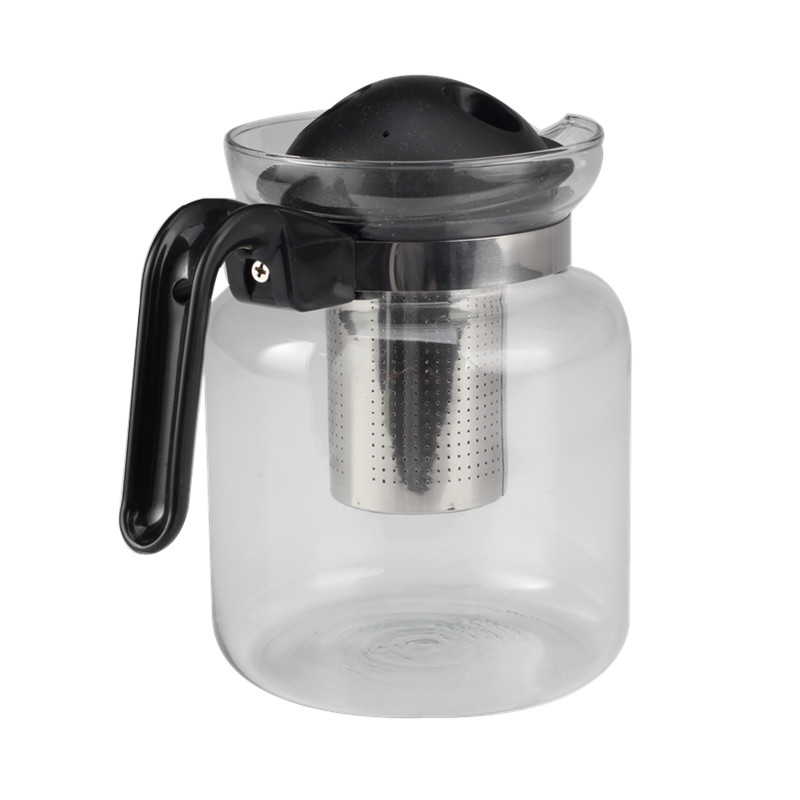 Glass Teapot With Stainless Steel Infuser Perfect for Tea And Coffee — 5