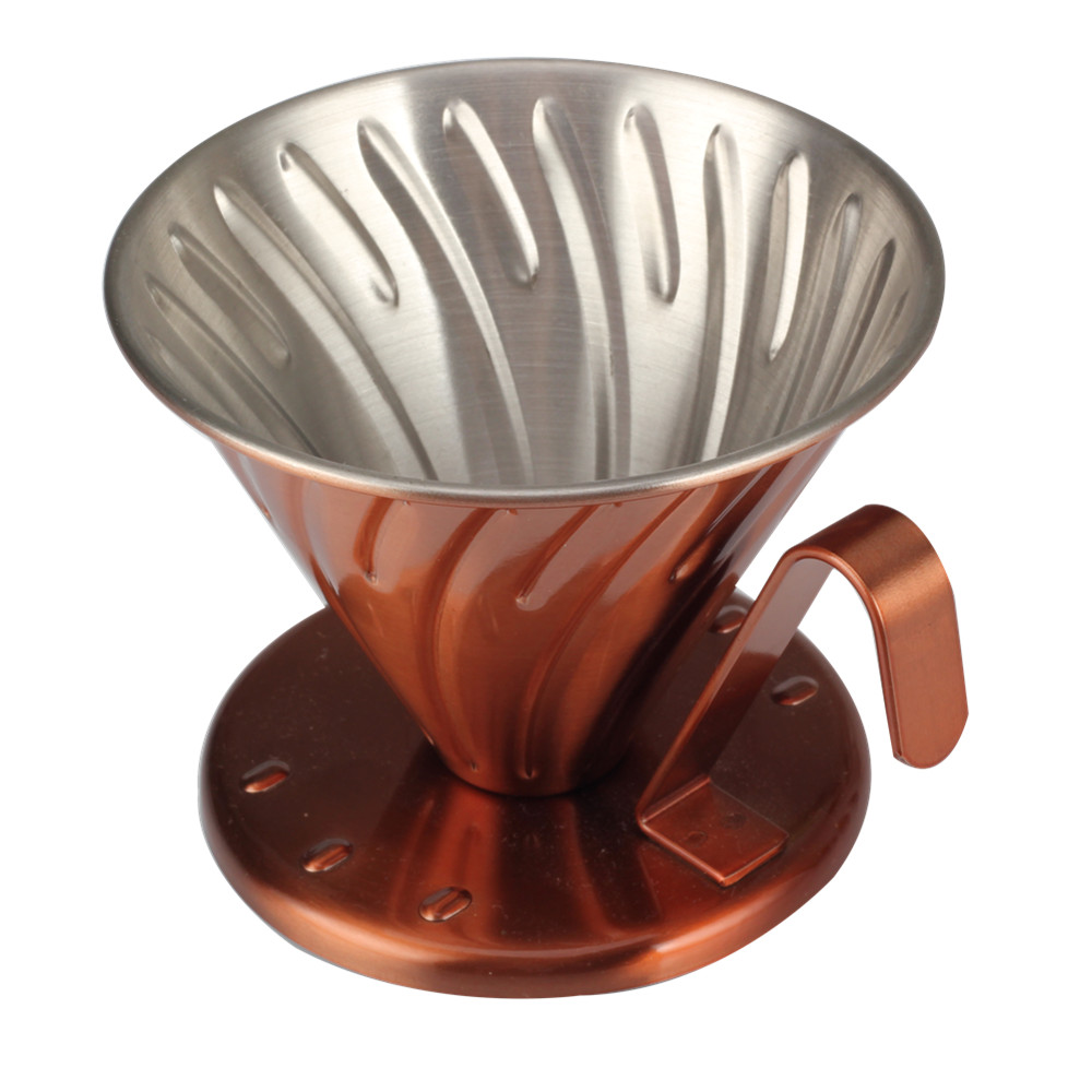 Stainless Steel Reusable Drip Coffee Filter, Coffee Filter Cup — 2