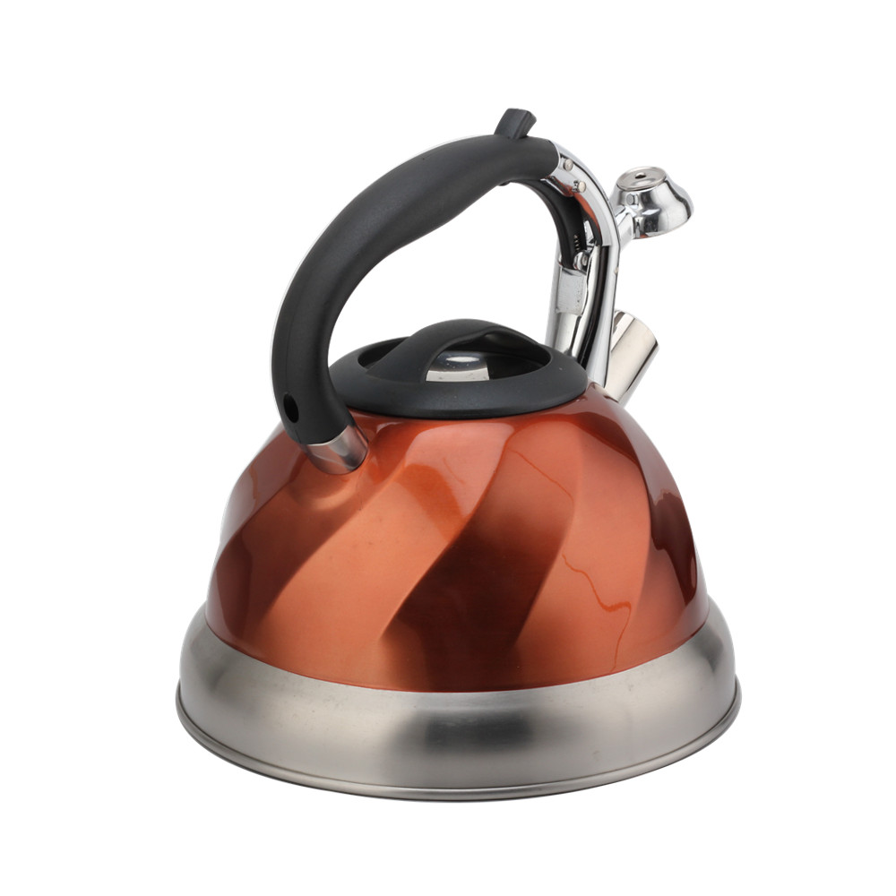 Stainless Steel Kettle, Whistling Kettle Gas Stove, Whistling Kettle — 5