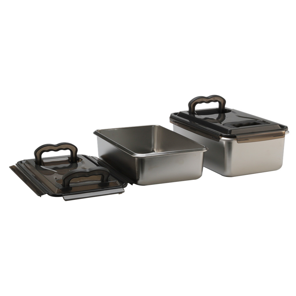 Stainless Steel Lunch Box — product information