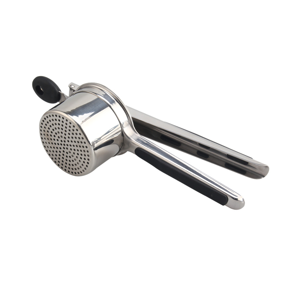 Potato Ricer, Stainless Steel Potato Ricer, Non-Slip Silicone Handles — 7