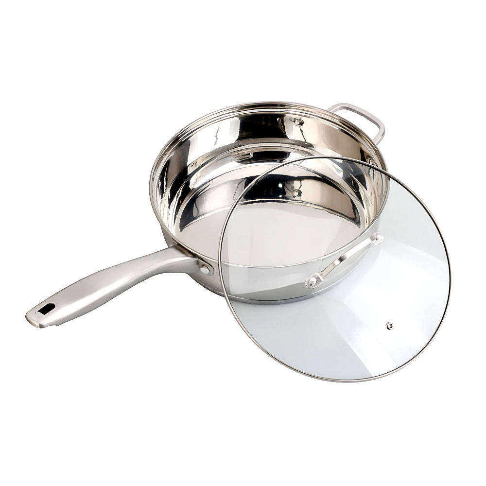 9pcs Stainless Steel Cookware Sets — 5