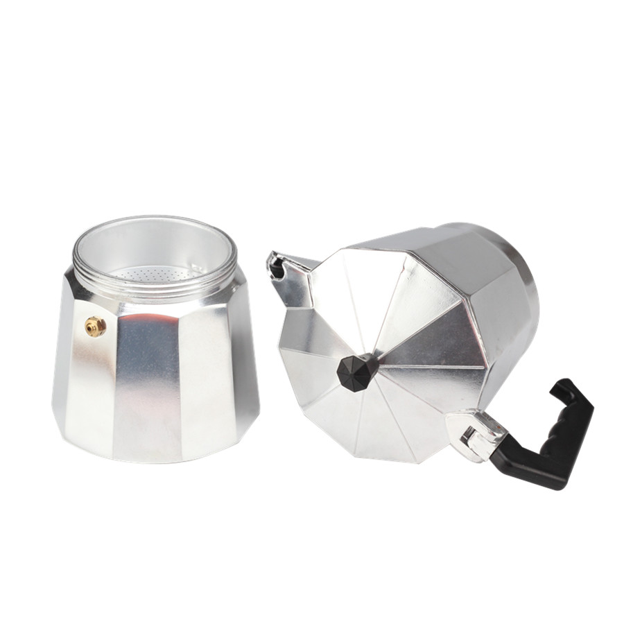 Manual Coffee Percolator Machine, Italian Espresso Coffee Maker — 3