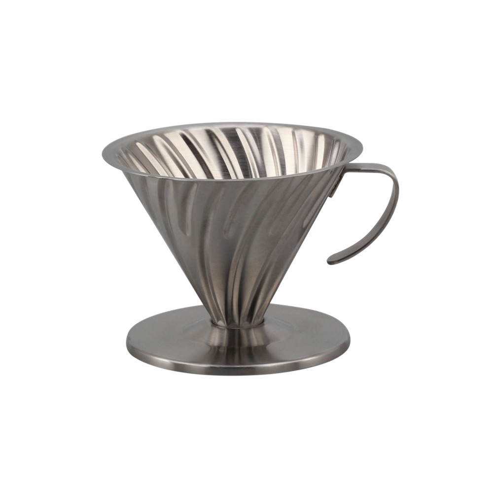 Premium Stainless Steel Coffee Filter Cone Dripper Cup — product information