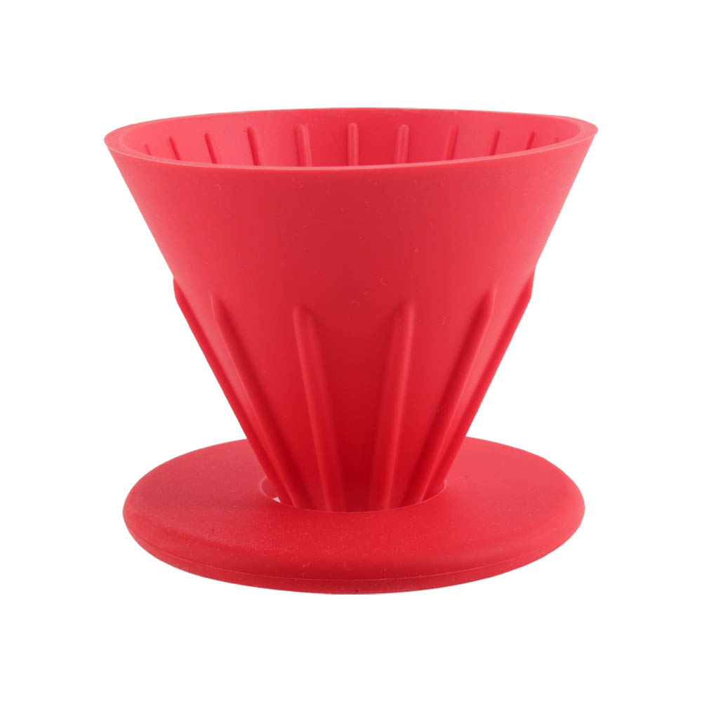 Silicone Resin Coffee Dripper, Easy Portable Manual Coffee Maker — product information