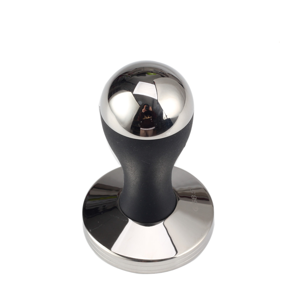 Stainless Steel Base, Coffee Espresso Tamper — 3