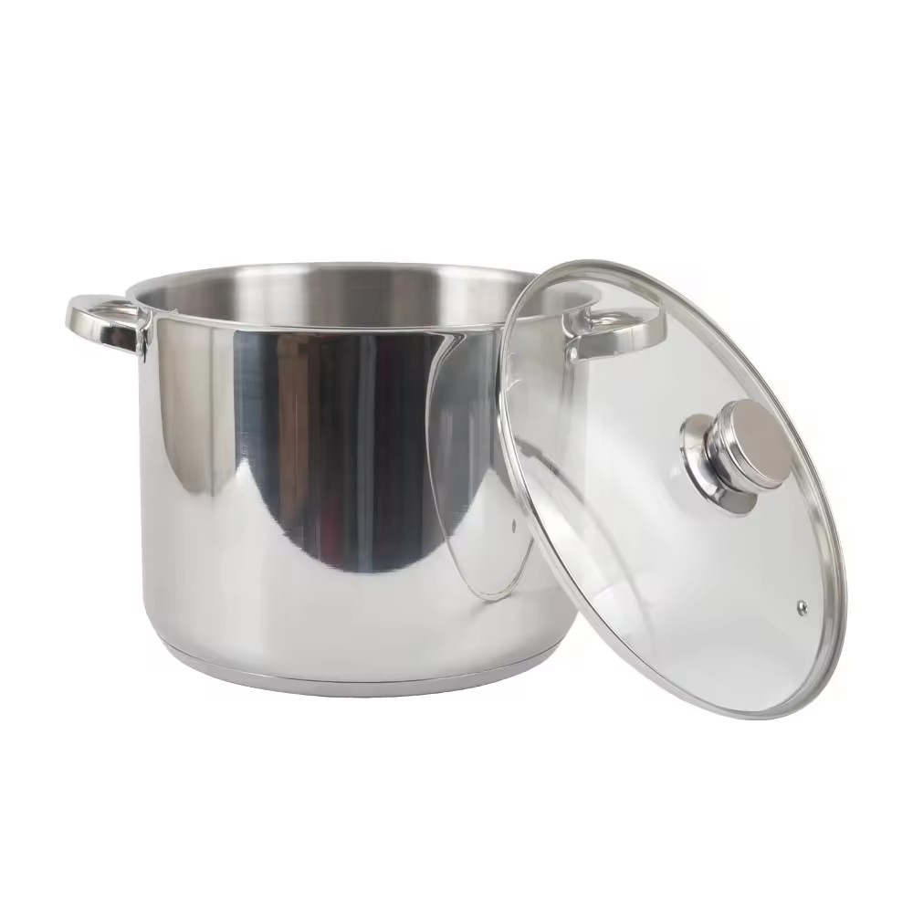 Stock Pot with Glass Lid — product information