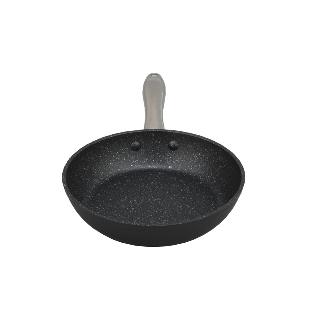 Black Non-Stick Stainless Steel Fry Pan — 3