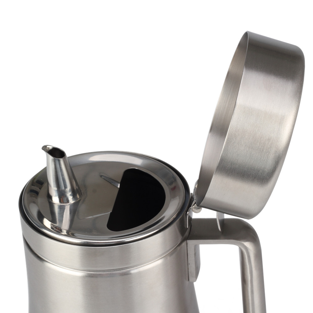 800/1000ml Stainless Steel Oil Dispensing Bottles Oil Storage Can for Home Kitchen — product information