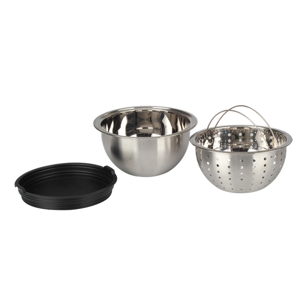 2 in 1 Mixing Bowl And Colander With Handle — product information