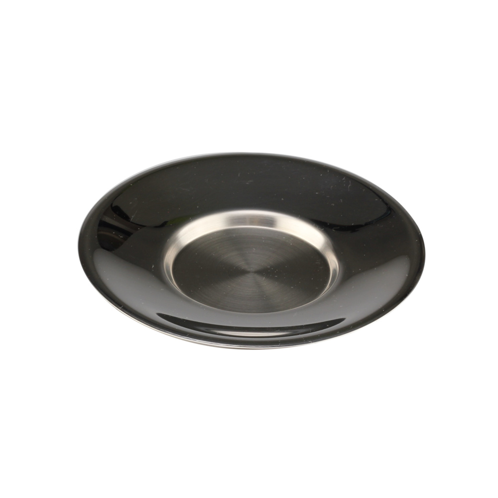 Stainless Steel Double Wall Coffee Mug With Saucer Cup — product information