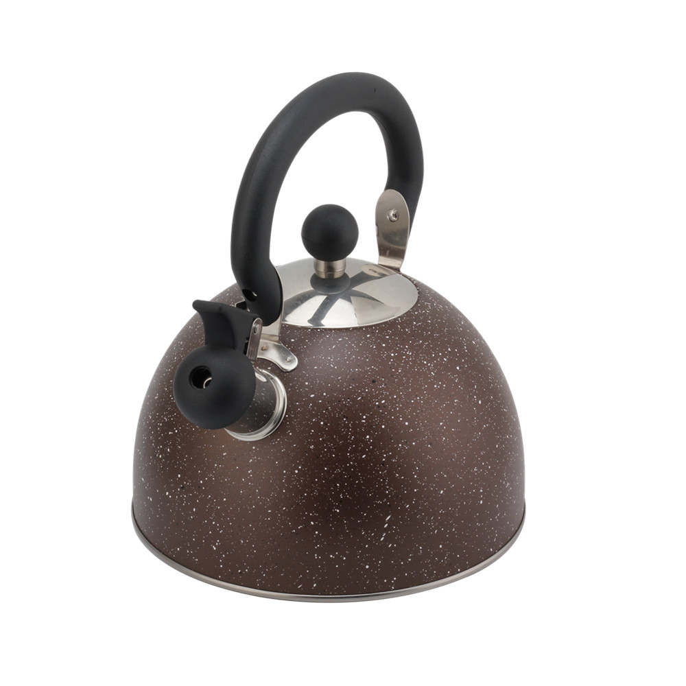 Food Grade Stainless Steel Whistling Kettle for Stove Top with Ergonomic Handle — 4