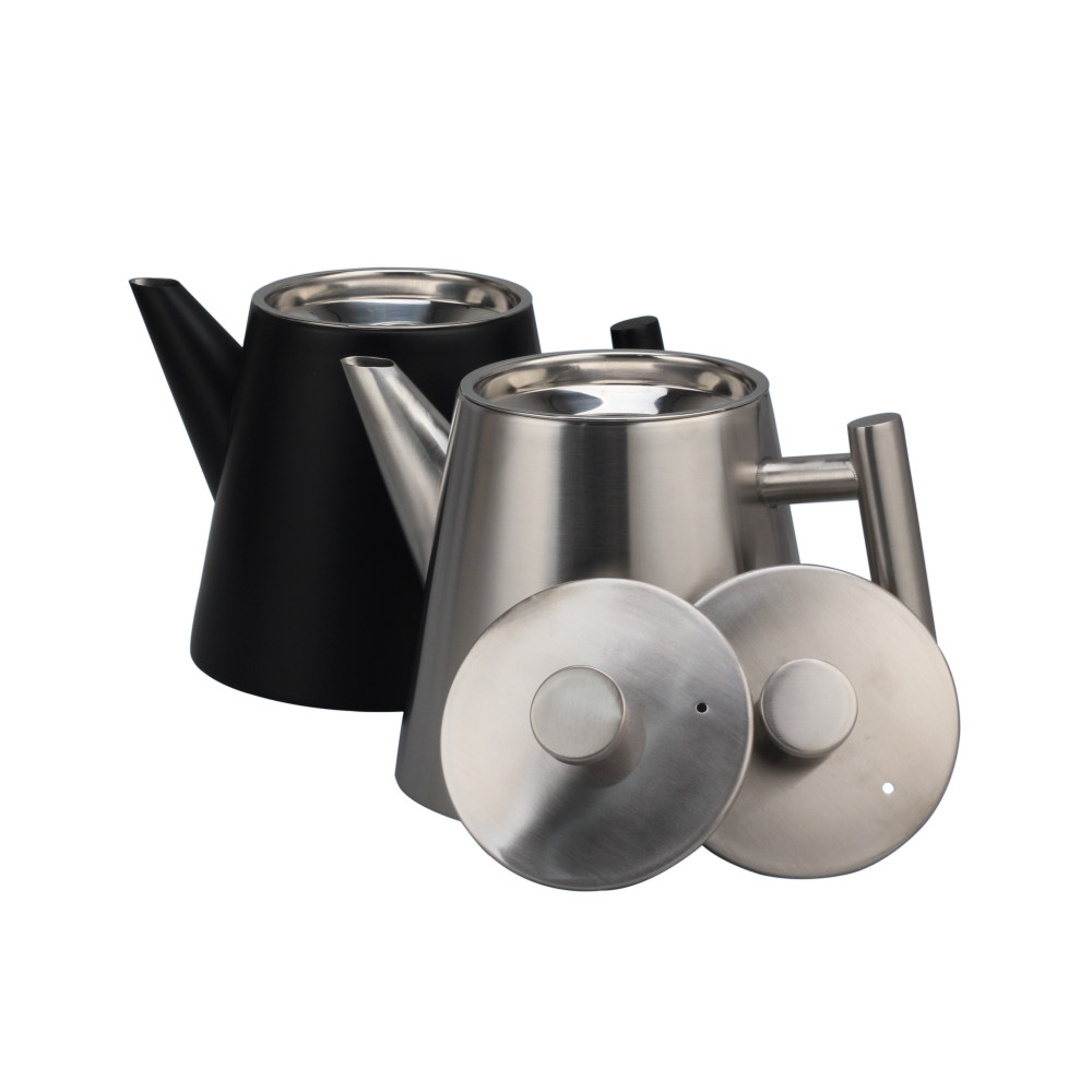 Stainless Steel Teapot Coffee Pot With Infuser — 6