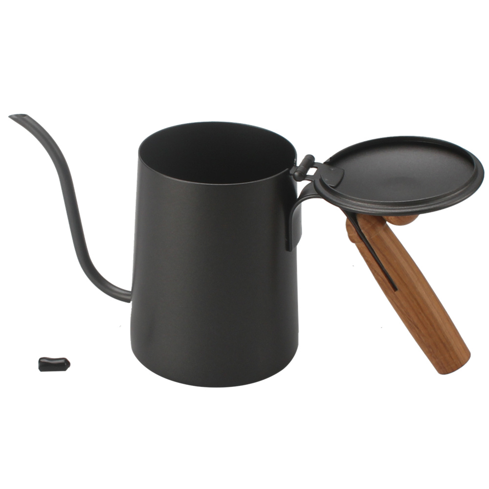 Flip Up Gooseneck Coffee Tea Kettle — 4