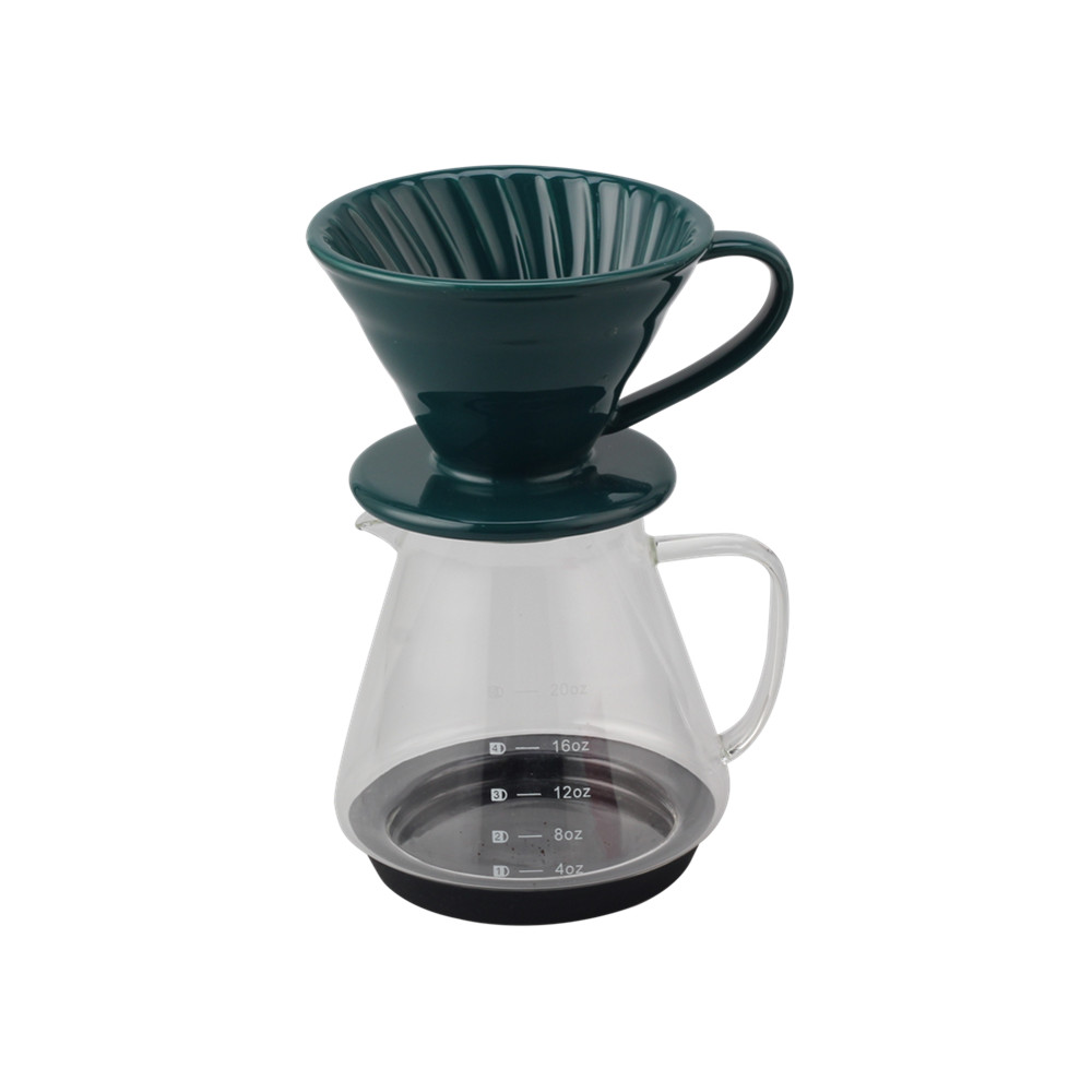 Ceramic Pour Over Coffee Dripper Filter — 2