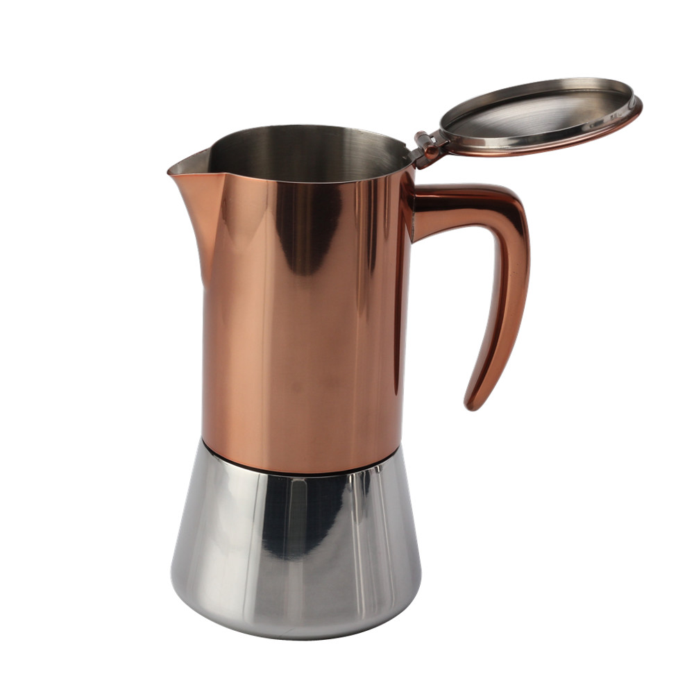 Stainless Steel Italian Style Coffee Maker — 4