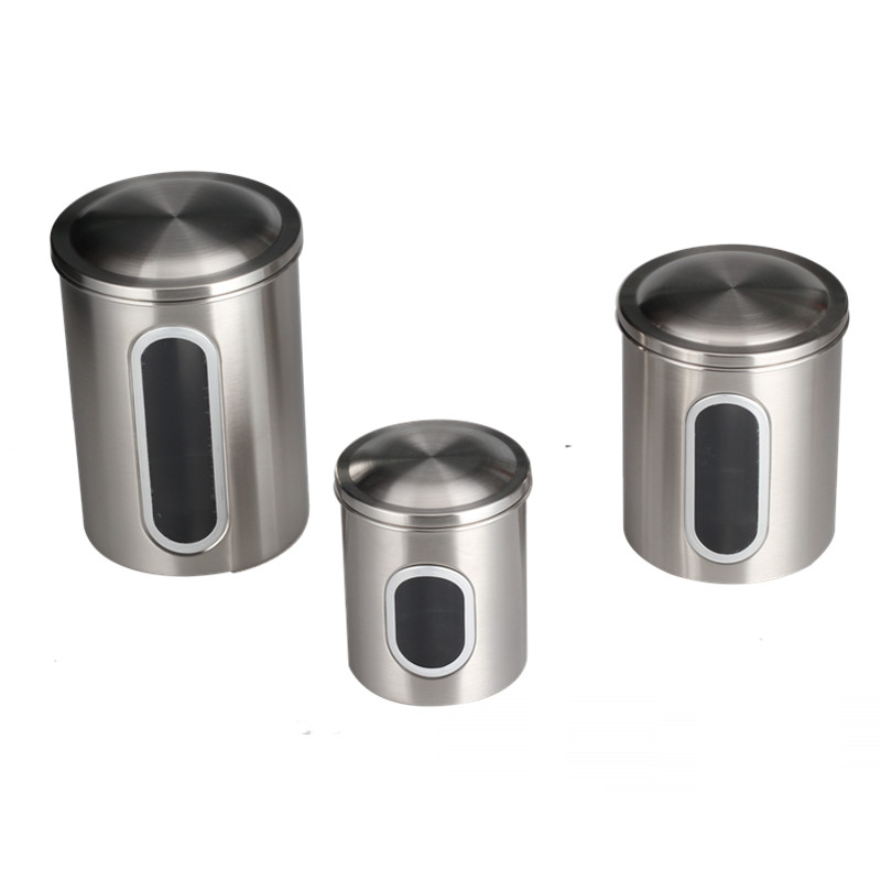 Stainless Steel Kitchen Canister — 3