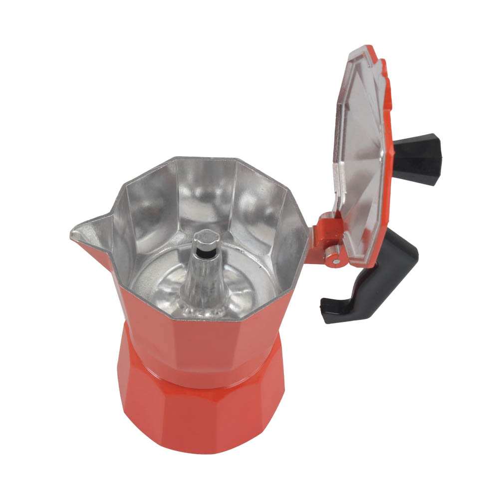 6 Cup/10 Oz Stovetop Espresso Maker — 5