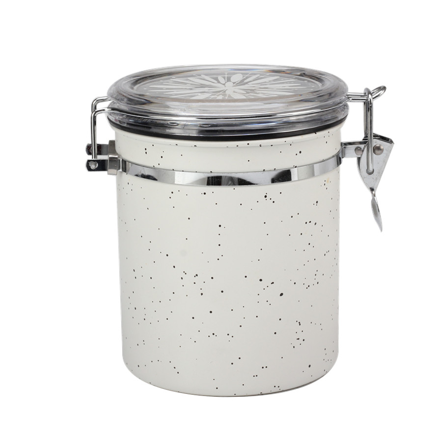 Coffee Canister With Clear Lid, Help You Know What Is Inside — product information