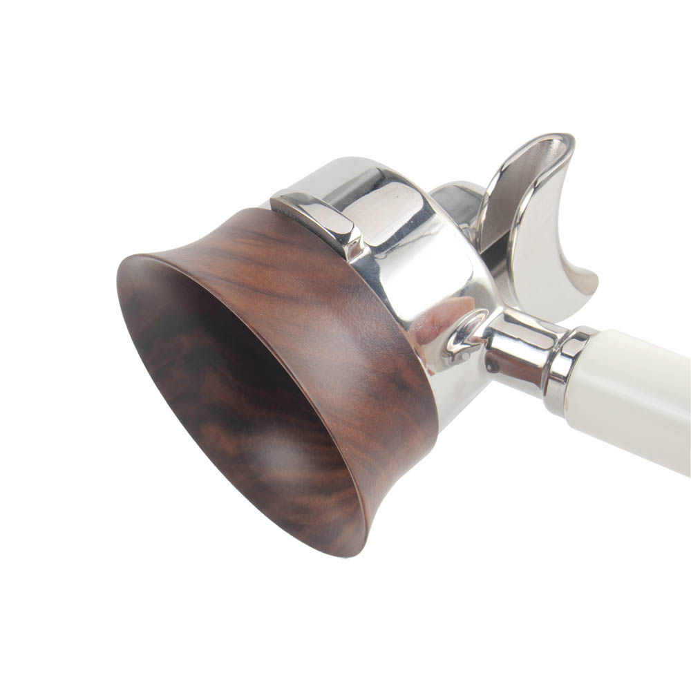 Wooden Espresso Tools Portafilter Funnel, Magnetic Dosing Ring — 4