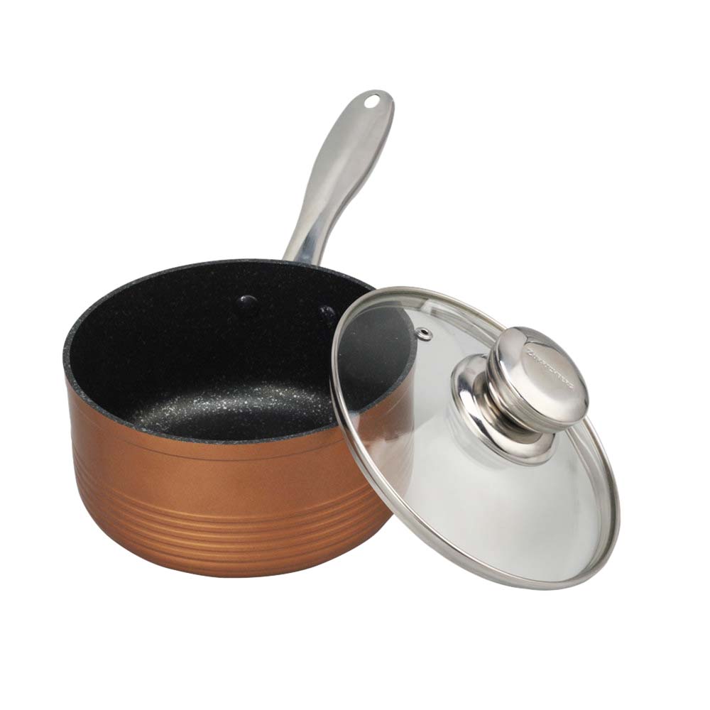 Stainless Steel Sauce Pan With Cover — 5