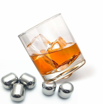 Ellipse Ice Cubes, Whiskey Stone, Stainless Steel Ice Cubes With High Cooling — product information