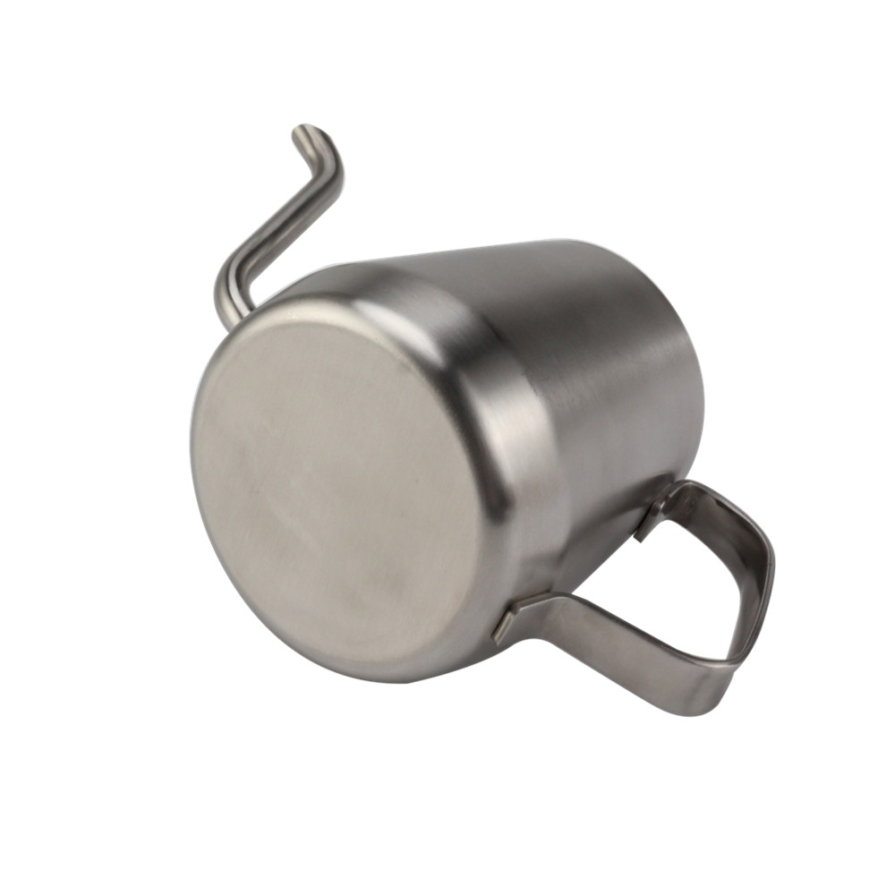550ml Satin Polishing Stainless Steel Hand Drip Coffee/Tea Kettle — 2