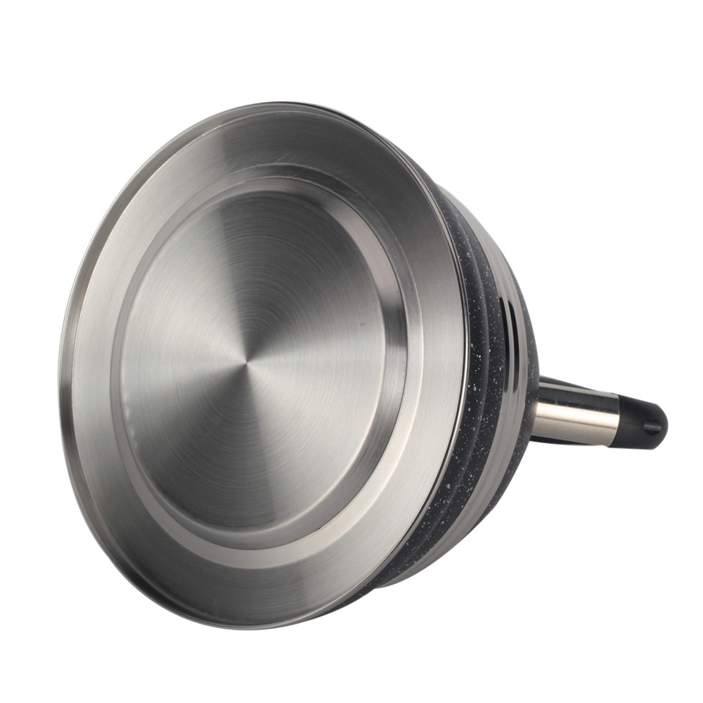 3l Stainless Steel Whistling Kettle (Black) — 6