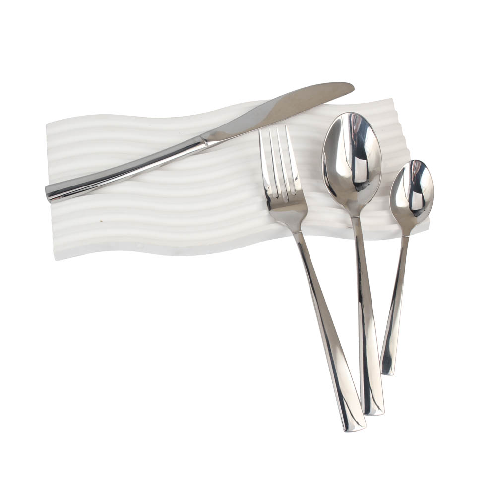 Stainless Steel Flatware Set, Dishwasher Safe (65) — 7