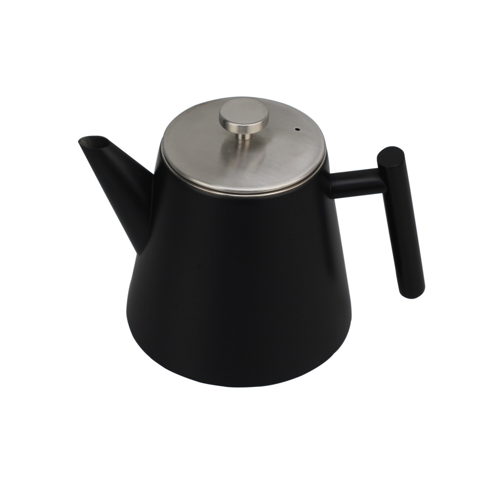 Stainless Steel Teapot Coffee Pot With Infuser — 3